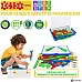 Развивающий STEM конструктор с шестеренками (92 шт) от ETI Toys