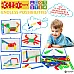 Развивающий STEM конструктор с шестеренками (92 шт) от ETI Toys