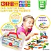 Набір STEM конструктор Машинки (132 деталі) від ETI Toys