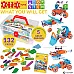 Набір STEM конструктор Машинки (132 деталі) від ETI Toys