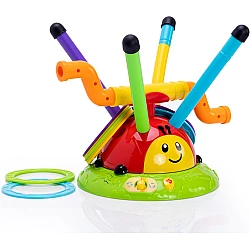 Игрушка 2-в-1 Музыкальная Божья коровка от Fat Brain Toys