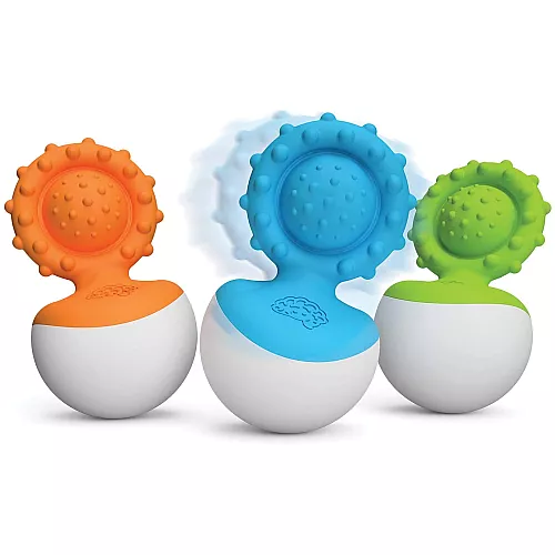 Розвиваюча сенсорна іграшка прорізувач для зубів (1 шт) від Fat Brain Toys Розвиваюча сенсорна іграшка прорізувач для зубів (1 шт) від Fat Brain Toys