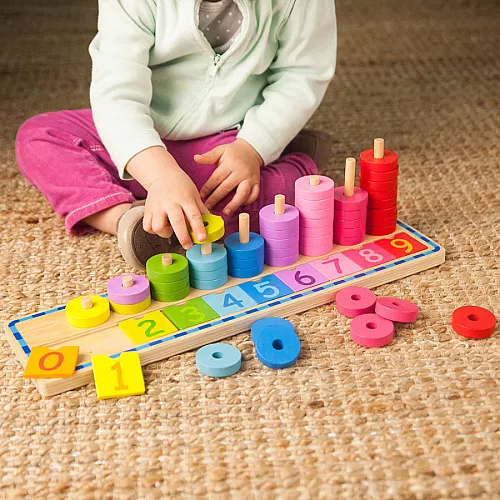 Счет и сортировка штабеля от Fat Brain Toys Счет и сортировка штабеля от Fat Brain Toys