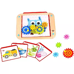 Развивающий логический набор Шестеренки пазл от Fat Brain Toys
