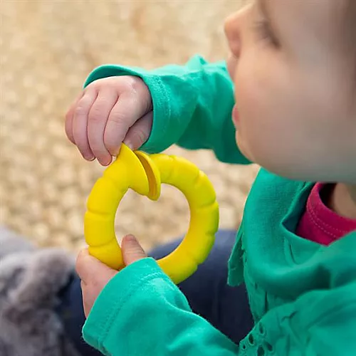 Сенсорно тактильный набор прорезыватели Колечки (6 шт) от Fat Brain Toys