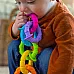 Сенсорно тактильный набор прорезыватели Колечки (6 шт) от Fat Brain Toys