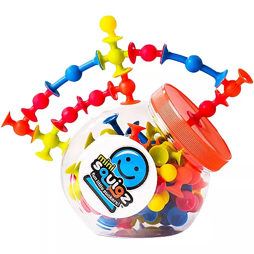 Розвиваючий конструктор на присосках Сквігз міні набір від Fat Brain Toys Розвиваючий конструктор на присосках Сквігз міні набір від Fat Brain Toys