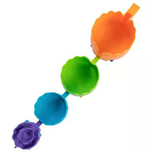 Розвиваюча іграшка каталка пірамідка Їжачки (4 шт) від Fat Brain Toys Розвиваюча іграшка каталка пірамідка Їжачки (4 шт) від Fat Brain Toys