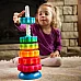 Тактильная игрушка винтовая Пирамидка от Fat Brain Toys