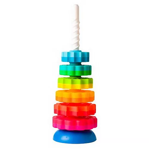 Тактильная игрушка винтовая Пирамидка от Fat Brain Toys Тактильная игрушка винтовая Пирамидка от Fat Brain Toys