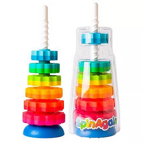 Тактильная игрушка винтовая Пирамидка от Fat Brain Toys Тактильная игрушка винтовая Пирамидка от Fat Brain Toys