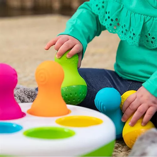 Сенсорна іграшка сортер балансир Неваляшки від Fat Brain Toys Сенсорна іграшка сортер балансир Неваляшки від Fat Brain Toys