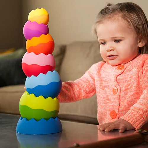 Развивающий набор Разноцветные скорлупки (6 шт) от Fat Brain Toys