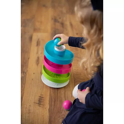 Розвиваючий набір Трек балансир з кульками від Fat Brain Toys Розвиваючий набір Трек балансир з кульками від Fat Brain Toys