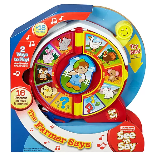 Развивающая музыкальная игрушка Ферма от Fisher-Price Развивающая музыкальная игрушка Ферма от Fisher-Price