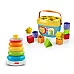 Развивающий набор для сортировки Пирамидка и формы от Fisher-Price
