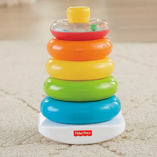 Развивающий набор для сортировки Пирамидка и формы от Fisher-Price Развивающий набор для сортировки Пирамидка и формы от Fisher-Price