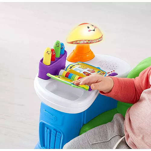 Розвивальне інтерактивне крісло зі столиком від Fisher-Price Розвивальне інтерактивне крісло зі столиком від Fisher-Price
