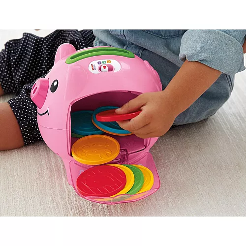 Развивающая игрушка Свинка копилка с монетками от Fisher-Price