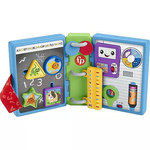 Развивающая интерактивная игрушка Школьный блокнот от Fisher-Price Развивающая интерактивная игрушка Школьный блокнот от Fisher-Price