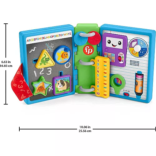 Развивающая интерактивная игрушка Школьный блокнот от Fisher-Price Развивающая интерактивная игрушка Школьный блокнот от Fisher-Price