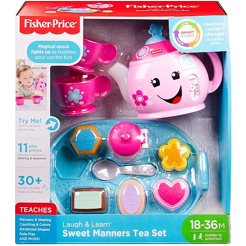 Развивающий интерактивный набор Чайный сервиз от Fisher-Price Развивающий интерактивный набор Чайный сервиз от Fisher-Price
