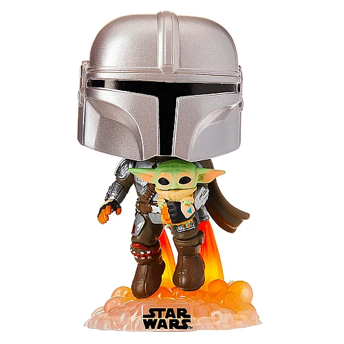 Игровая фигурка Мандалорец с малышом от Funko Игровая фигурка Мандалорец с малышом от Funko