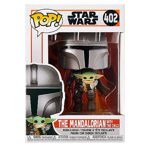 Игровая фигурка Мандалорец с малышом от Funko Игровая фигурка Мандалорец с малышом от Funko