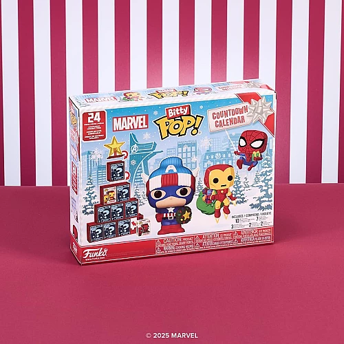 Адвент-календарь Вселенная Марвел (24 сюрприза) от Funko