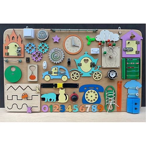 Розвиваюча іграшка Бізіборд 100х60 см