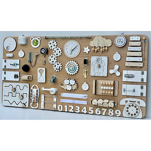 Развивающая игрушка Бизиборд 120х60 см