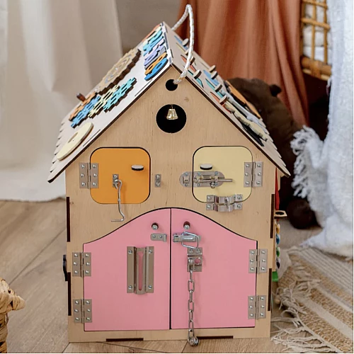 Розвиваюча іграшка Бізібудинок 50х35х35см