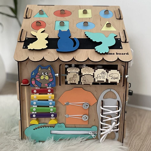 Розвиваюча іграшка Бізібудинок 50х35х35см