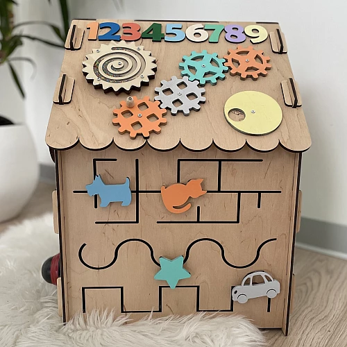 Розвиваюча іграшка Бізібудинок 50х35х35см