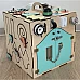 Развивающая игрушка Бизикуб 35х35 см