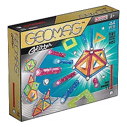 Развивающий магнитный конструктор Геомаг глиттер (44 шт) от Geomag