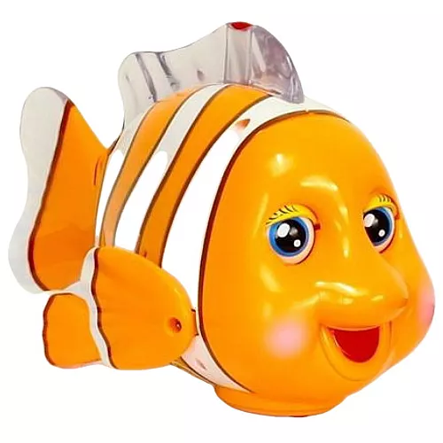 Развивающая музыкальная игрушка Рыбка клоун от Huile Toys Развивающая музыкальная игрушка Рыбка клоун от Huile Toys