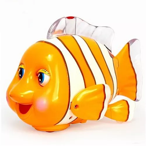 Развивающая музыкальная игрушка Рыбка клоун от Huile Toys Развивающая музыкальная игрушка Рыбка клоун от Huile Toys