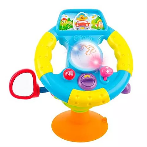 Развивающая музыкальная игрушка Руль от Hola Toys Развивающая музыкальная игрушка Руль от Hola Toys