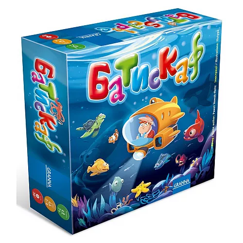 Настольная игра Батискаф (для 2-4 игроков) от Granna Настольная игра Батискаф (для 2-4 игроков) от Granna