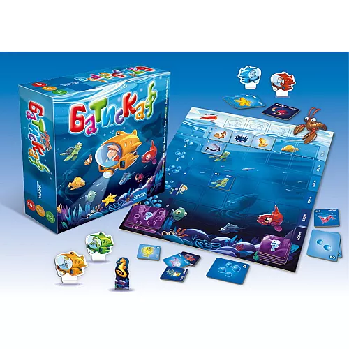 Настольная игра Батискаф (для 2-4 игроков) от Granna Настольная игра Батискаф (для 2-4 игроков) от Granna
