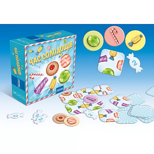 Настольная игра Собери сладости (для 2-5 игроков) от Granna Настольная игра Собери сладости (для 2-5 игроков) от Granna