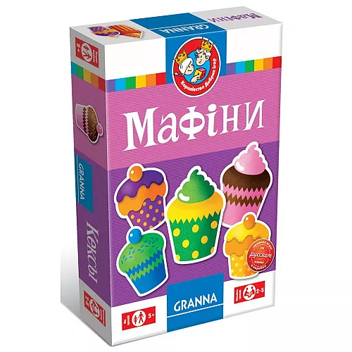 Настольная игра Маффины (для 2-5 игроков) от Granna Настольная игра Маффины (для 2-5 игроков) от Granna