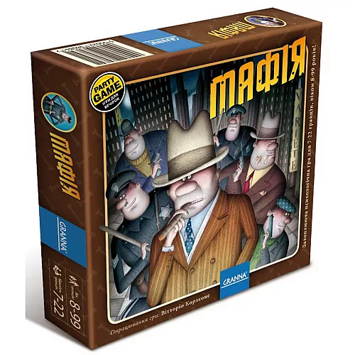 Настільна гра Мафія (для 7-22 гравців) від Granna Настільна гра Мафія (для 7-22 гравців) від Granna