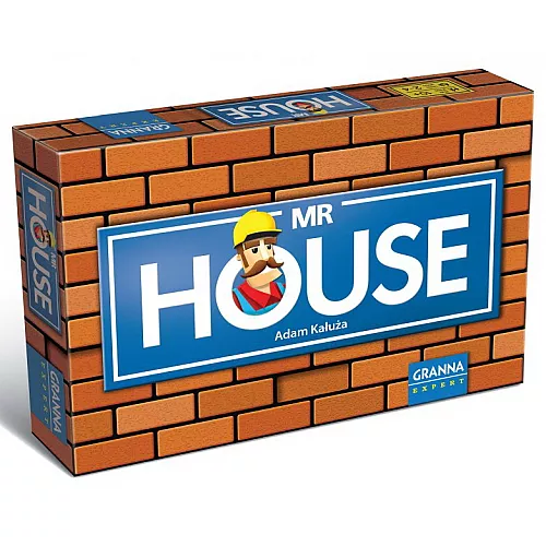 Настільна гра Містер Хаус MR.HOUSE (для 2-4 гравців) від Granna Настільна гра Містер Хаус MR.HOUSE (для 2-4 гравців) від Granna