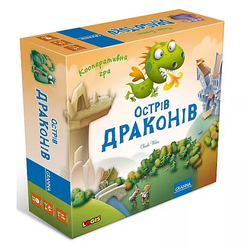 Настольная игра Остров драконов (для 2-4 игроков) от Granna Настольная игра Остров драконов (для 2-4 игроков) от Granna