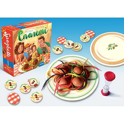 Настольная игра Спагетти (для 2-4 игроков) от Granna Настольная игра Спагетти (для 2-4 игроков) от Granna