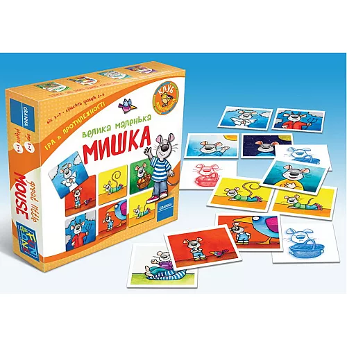 Настольная игра Найди пару Мышки (для 1-4 игроков) от Granna Настольная игра Найди пару Мышки (для 1-4 игроков) от Granna