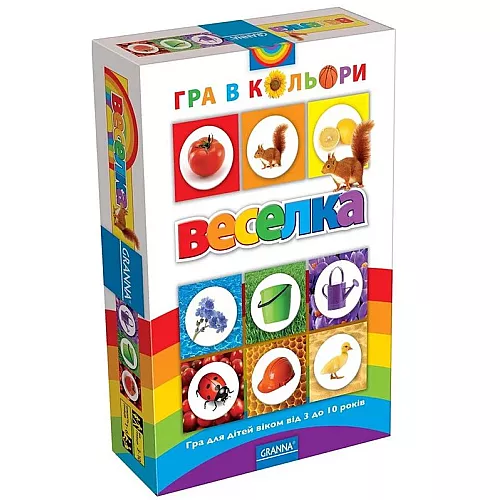 Настольная игра Радуга (для 1-6 игроков) от Granna Настольная игра Радуга (для 1-6 игроков) от Granna