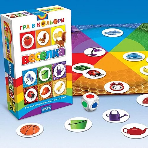 Настольная игра Радуга (для 1-6 игроков) от Granna Настольная игра Радуга (для 1-6 игроков) от Granna